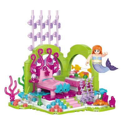 COGO 291PCS Ocean Scenery Series Fairy Dreamy House Building Blocks Toys