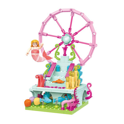 COGO 300PCS Ocean Scenery Series Fairy Plaza Building Blocks Toys