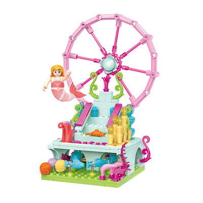 COGO 293PCS Ocean Scenery Series Fairy Plaza Building Blocks Toys