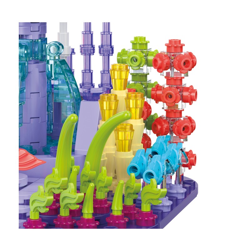 COGO 397PCS Ocean Scenery Series Fairy Coral Square Building Blocks Toys