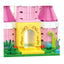 COGO 230PCS Fairytale Mini Pinky Dream Castle Building Blocks Toys
