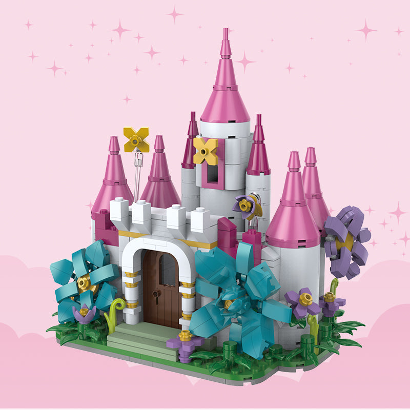 童话花城堡小颗粒积木/502PCS