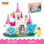 COGO 502PCS Fairytale Flower Castle Building Blocks Toys