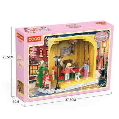 COGO 470PCS World Folktales Series Girls Building Blocks Toys