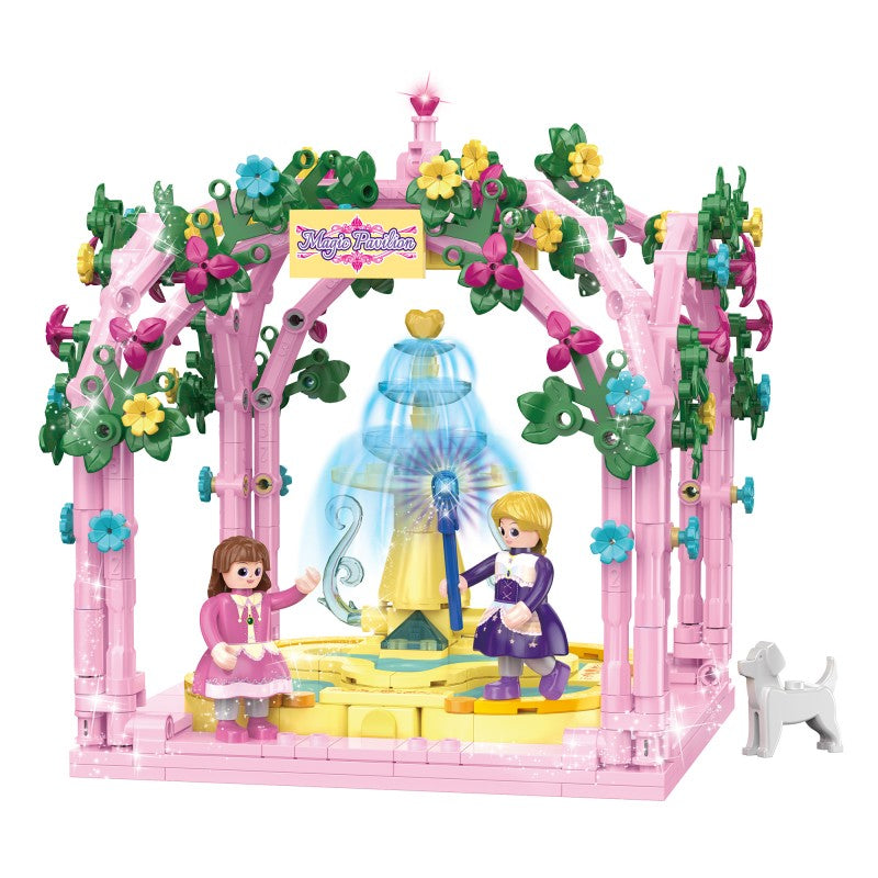 COGO 611PCS World Folktales Series Princess Building Blocks Toys