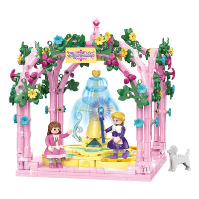 COGO 611PCS World Folktales Series Princess Building Blocks Toys