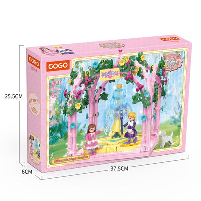COGO 611PCS World Folktales Series Princess Building Blocks Toys