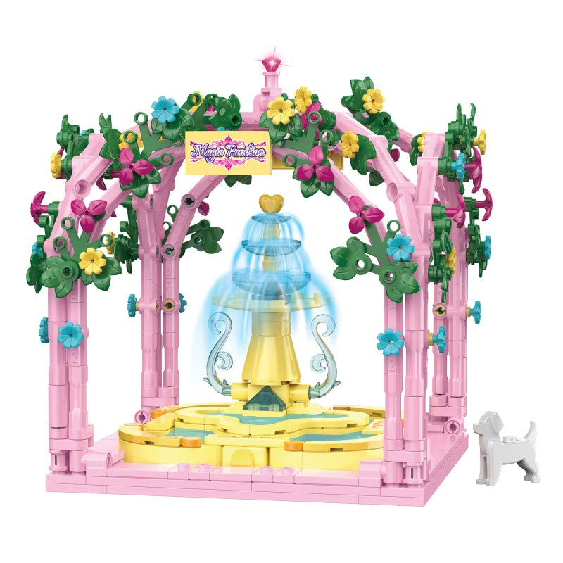 COGO 611PCS World Folktales Series Princess Building Blocks Toys