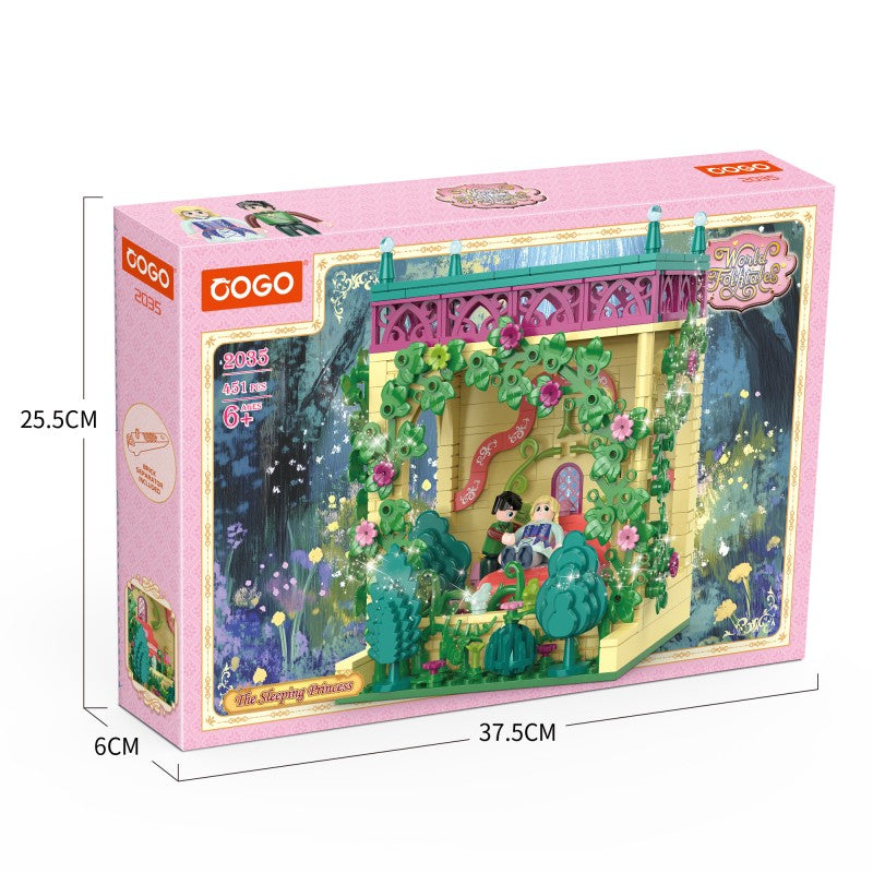 COGO 451PCS World Folktales Series Princess Building Blocks Toys