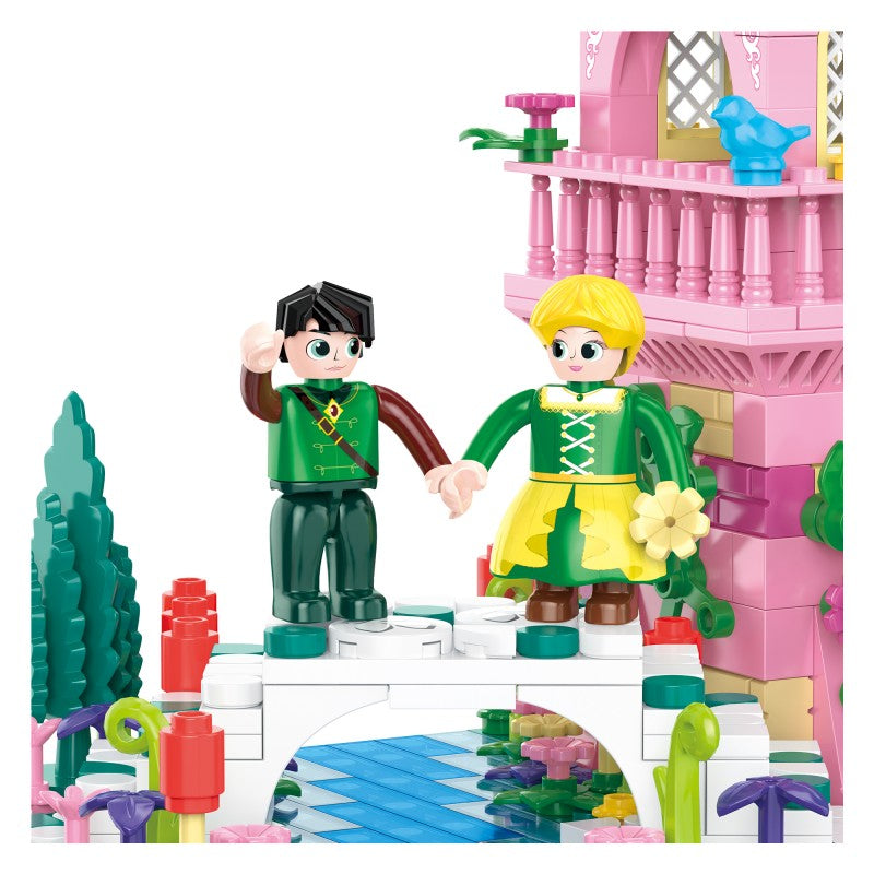COGO 409PCS World Folktales Series Princess Building Blocks Toys
