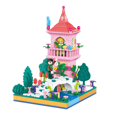 COGO 409PCS World Folktales Series Princess Building Blocks Toys