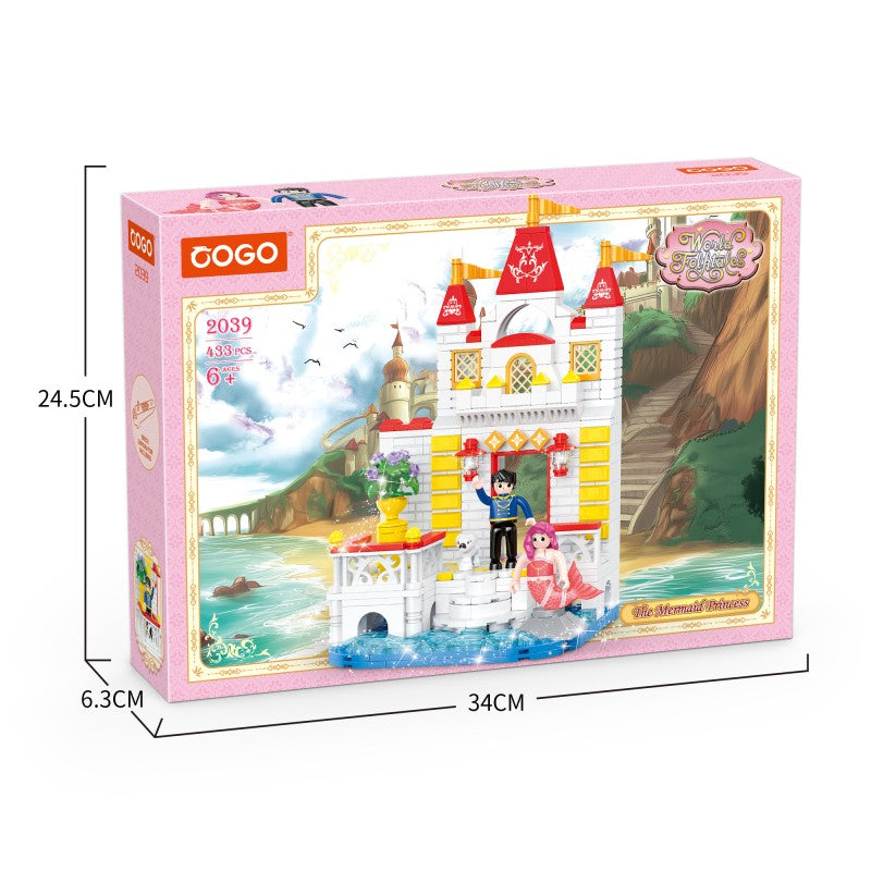 COGO 433PCS World Folktales Series Princess Building Blocks Toys