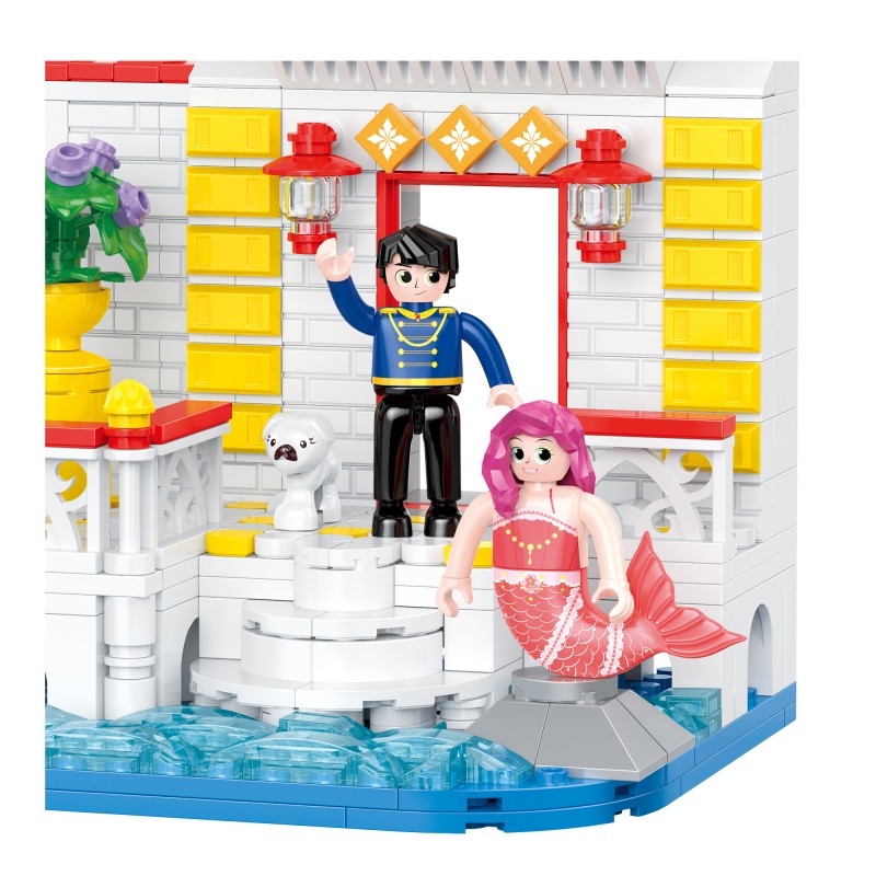 COGO 433PCS World Folktales Series Princess Building Blocks Toys