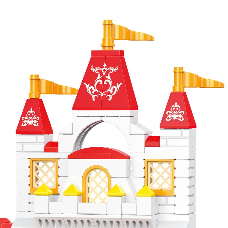 COGO 433PCS World Folktales Series Princess Building Blocks Toys