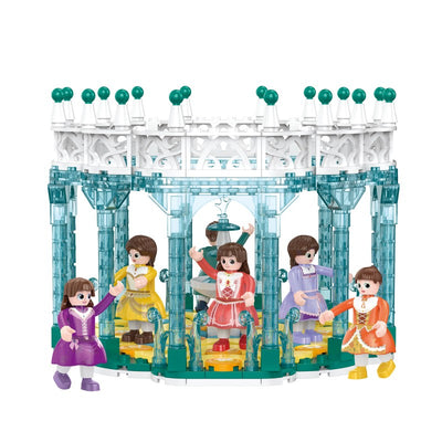 COGO 355PCS World Folktales Series Princess Building Blocks Toys