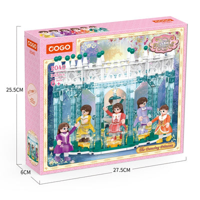 COGO 355PCS World Folktales Series Princess Building Blocks Toys