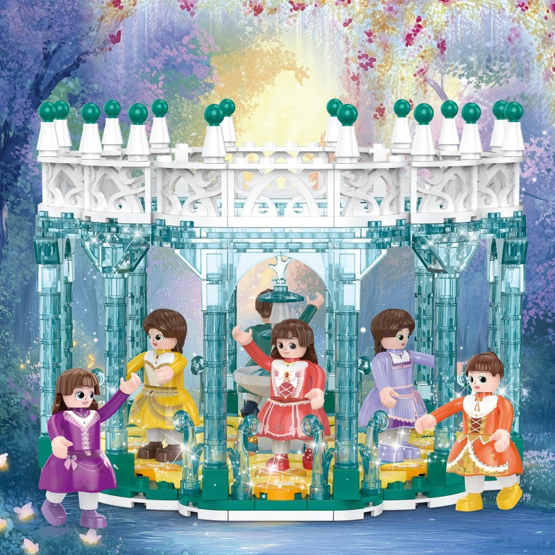 COGO 355PCS World Folktales Series Princess Building Blocks Toys