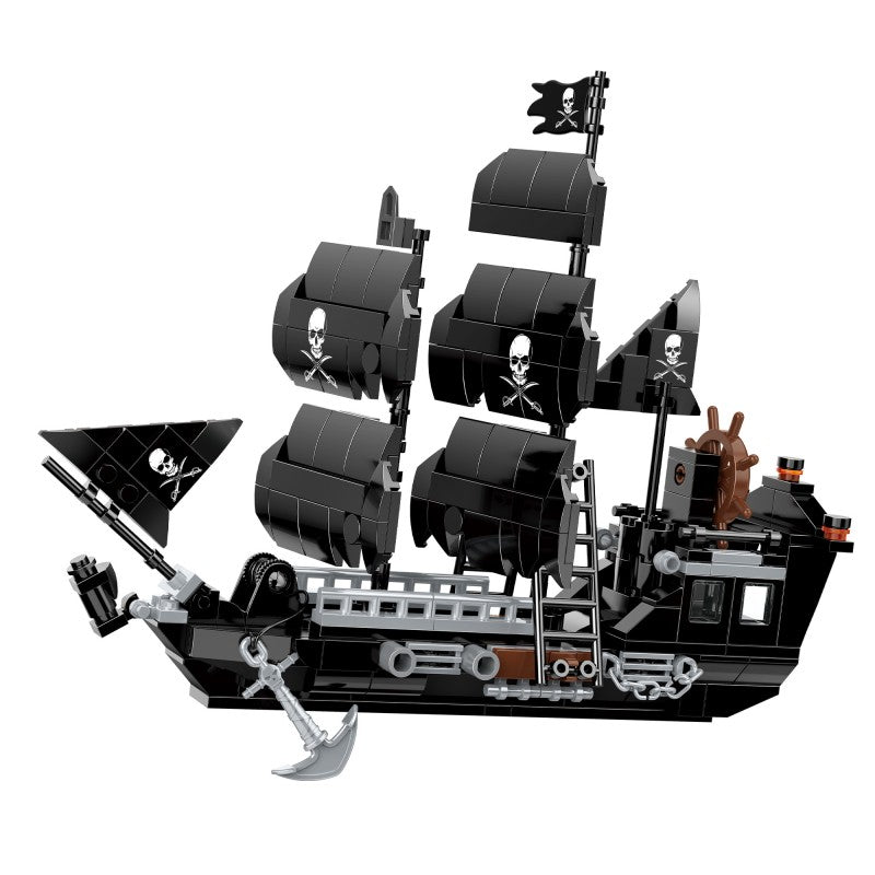 COGO 298PCS Creative Ornaments Sailing Block Toys