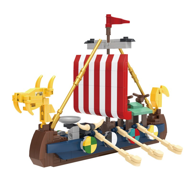 COGO 302PCS Creative Ornamental Boat Building Block Toys