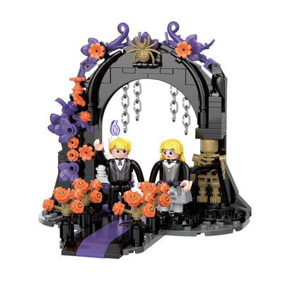 COGO 252PCS Happy Halloween Series Girls Building Blocks Toys
