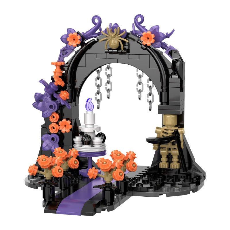 COGO 252PCS Happy Halloween Series Girls Building Blocks Toys