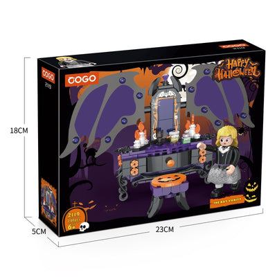 COGO 255PCS Happy Halloween Series Girls Building Blocks Toys