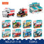 COGO Eight Mini City Car Building Block Toys