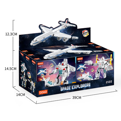 COGO Six Changeable Set Building Block Toys