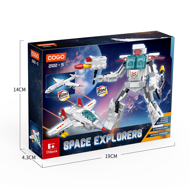 COGO Six Changeable Set Building Block Toys