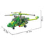 COGO 345PCS Creative Player Transformation Military Series Building Blocks Toys