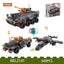 COGO 340PCS Creative Player Transformation Military Series Building Blocks Toys