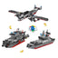 COGO 338PCS Creative Player Transformation Military Series Building Blocks Toys
