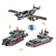 COGO 338PCS Creative Player Transformation Military Series Building Blocks Toys