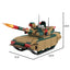 COGO 340PCS Creative Player Transformation Military Series Building Blocks Toys