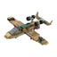COGO 340PCS Creative Player Transformation Military Series Building Blocks Toys