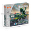 COGO 346PCS Creative Player Transformation Military Series Building Blocks Toys