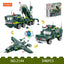COGO 339PCS Creative Player Transformation Military Series Building Blocks Toys