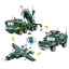 COGO 339PCS Creative Player Transformation Military Series Building Blocks Toys