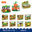 COGO 452PCS Creative Eight Style Farms Building Blocks Toys