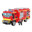 COGO 362PCS Creative Player Transformation Fire Fighting Series Building Blocks Toys