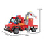 COGO 362PCS Creative Player Transformation Fire Fighting Series Building Blocks Toys