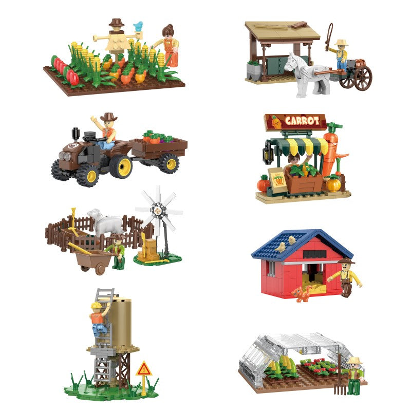 COGO 925PCS Farm Series Building Blocks Toys