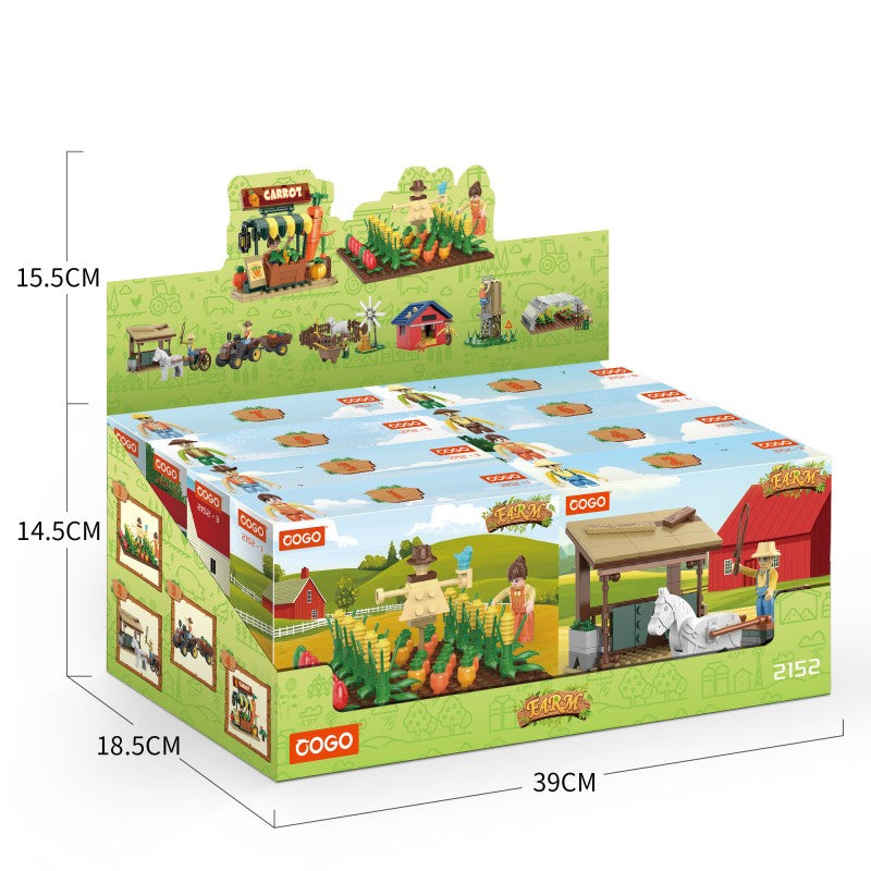 COGO 925PCS Farm Series Building Blocks Toys