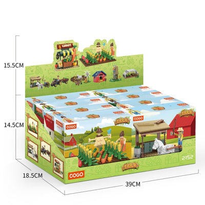 COGO 925PCS Farm Series Building Blocks Toys