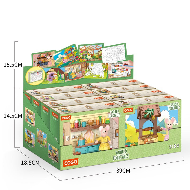 COGO 929PCS World Folktales Series Building Blocks Toys