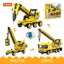 COGO 329PCS Creative Player Series Engineering Vehicle Building Blocks Toys