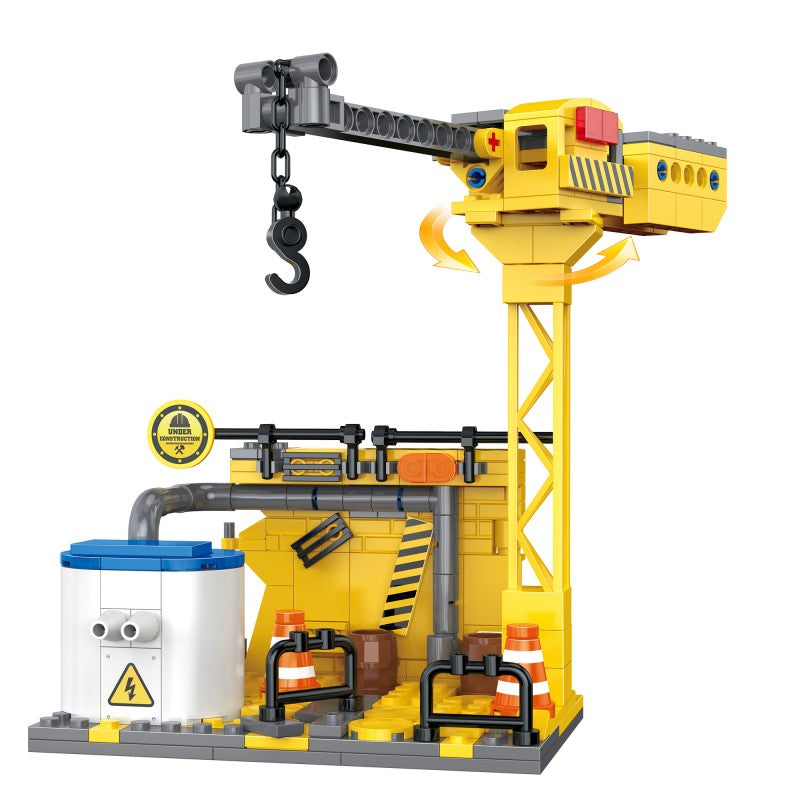 COGO 345PCS Creative Player Series Engineering Vehicle Building Blocks Toys