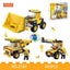 COGO 345PCS Creative Player Series Engineering Vehicle Building Blocks Toys