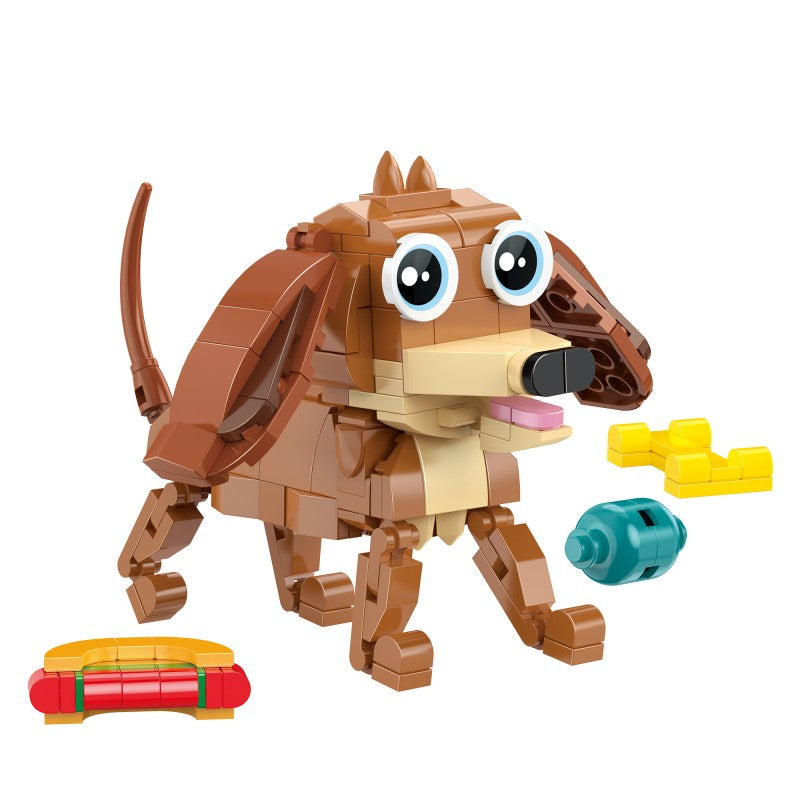 COGO 211PCS Little Friends Series Pet Building Blocks Toys