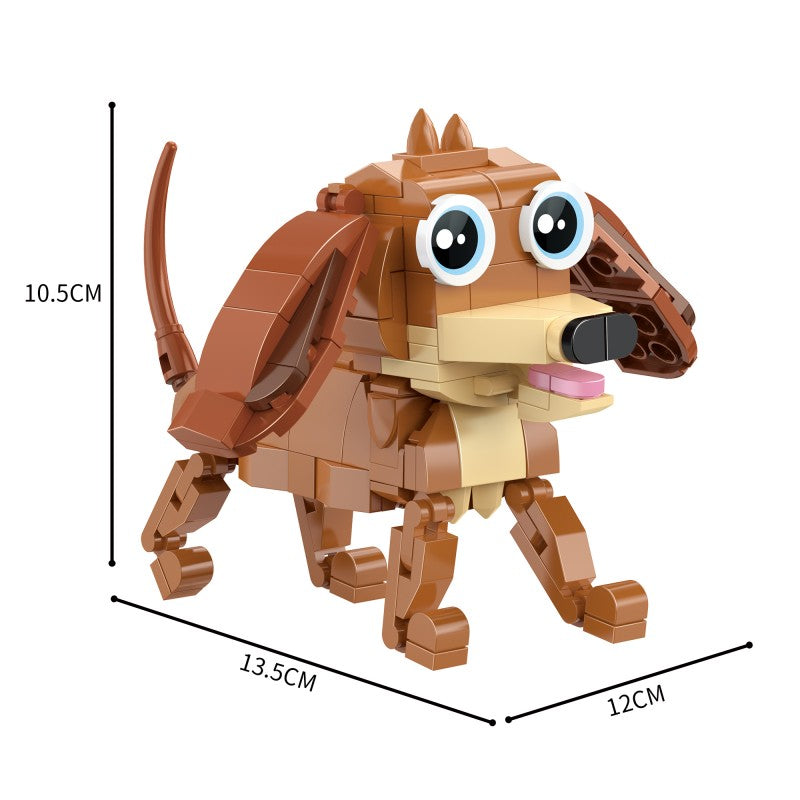 COGO 211PCS Little Friends Series Pet Building Blocks Toys